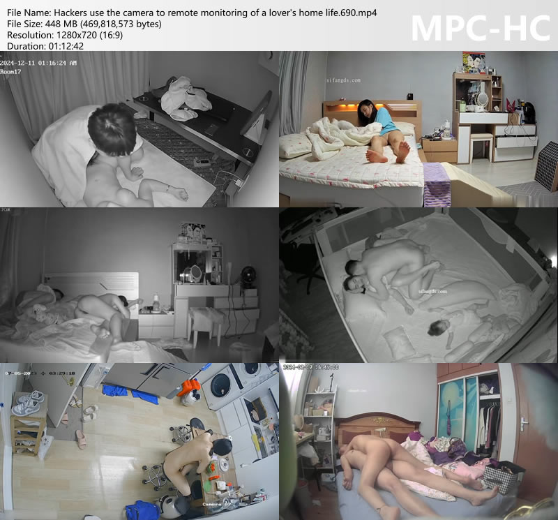 Hackers use the camera to remote monitoring of a lover's home life.690